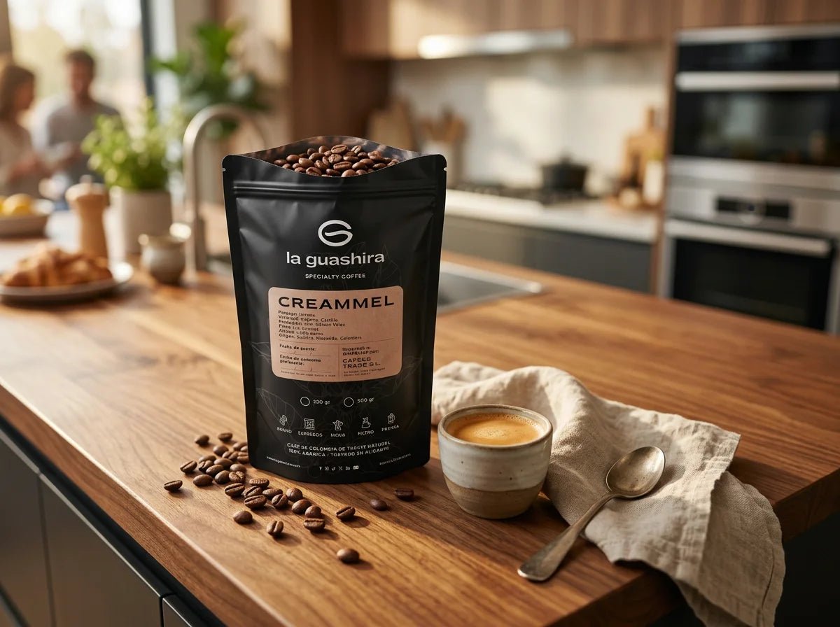 Creammel - Cenicafé 1 y Supremo, Doble Fermentación Honey, Finca Las Acacias - La Guashira Specialty Coffee