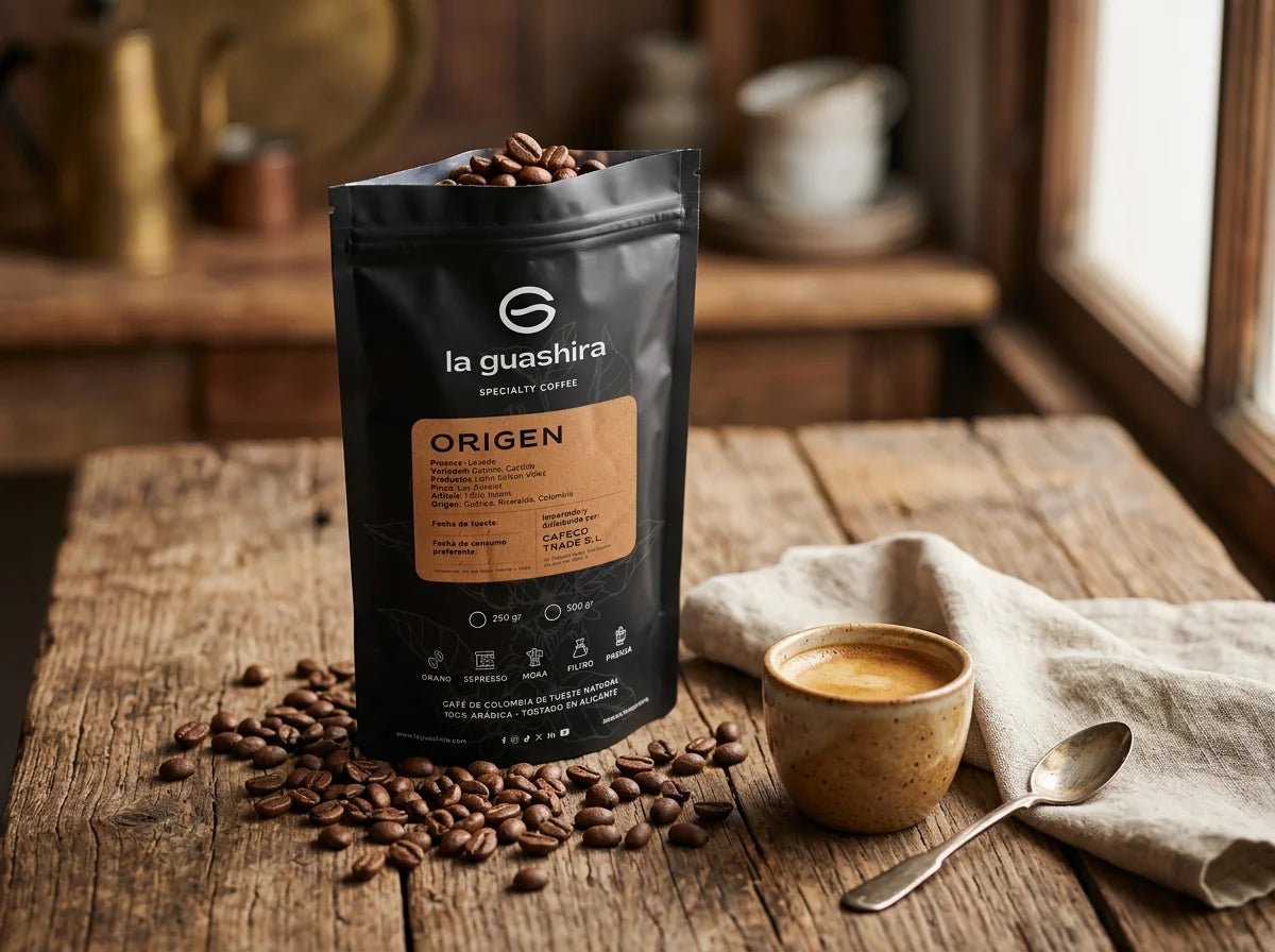 Origen - Caturra y Castillo, Doble Fermentación, Finca Las Acacias - La Guashira Specialty Coffee