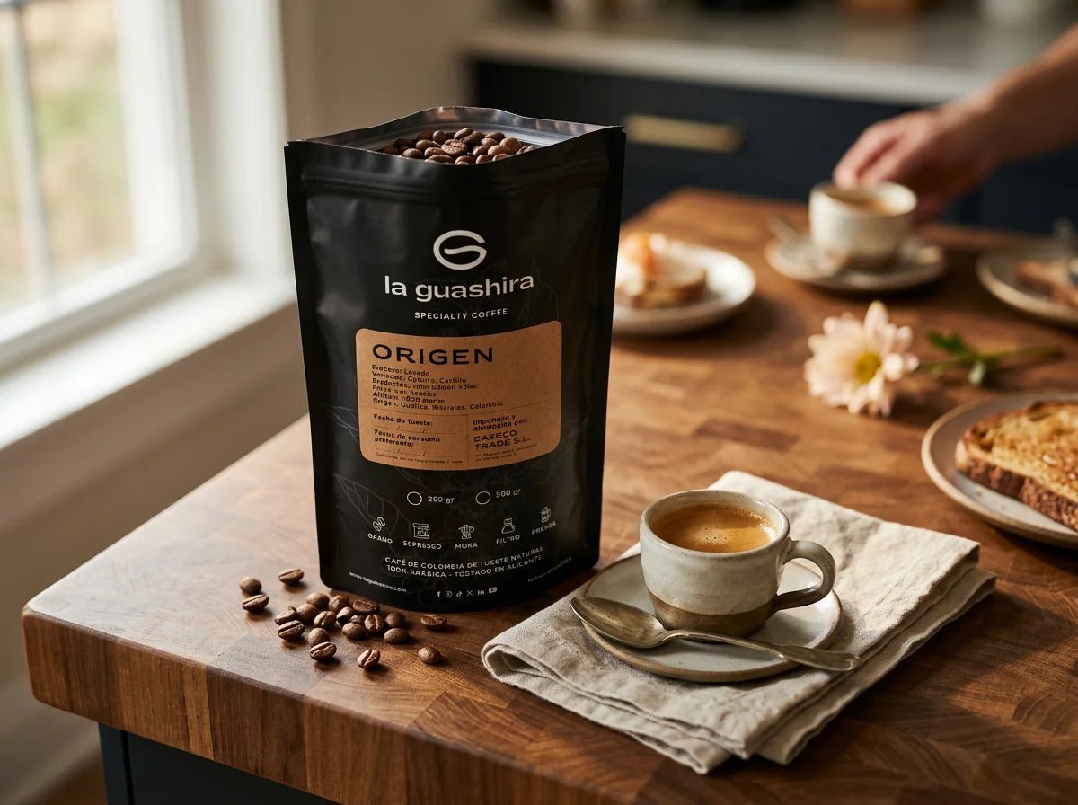 Origen - Caturra y Castillo, Doble Fermentación, Finca Las Acacias - La Guashira Specialty Coffee