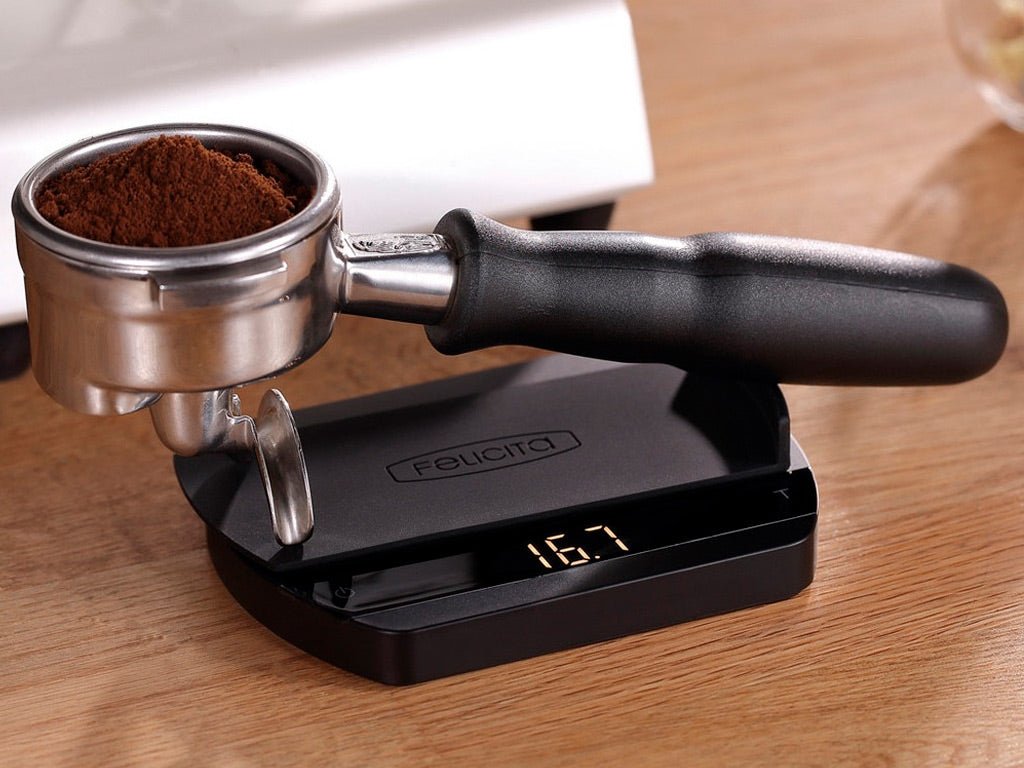 Báscula Felicita ARC – Báscula de Café Profesional para Espresso y Filtrado - La Guashira Specialty Coffee