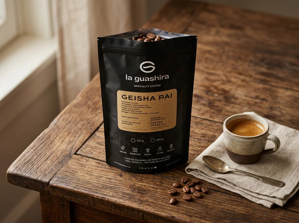 Geisha Amarillo - Doble Fermentación, Finca Las Acacias