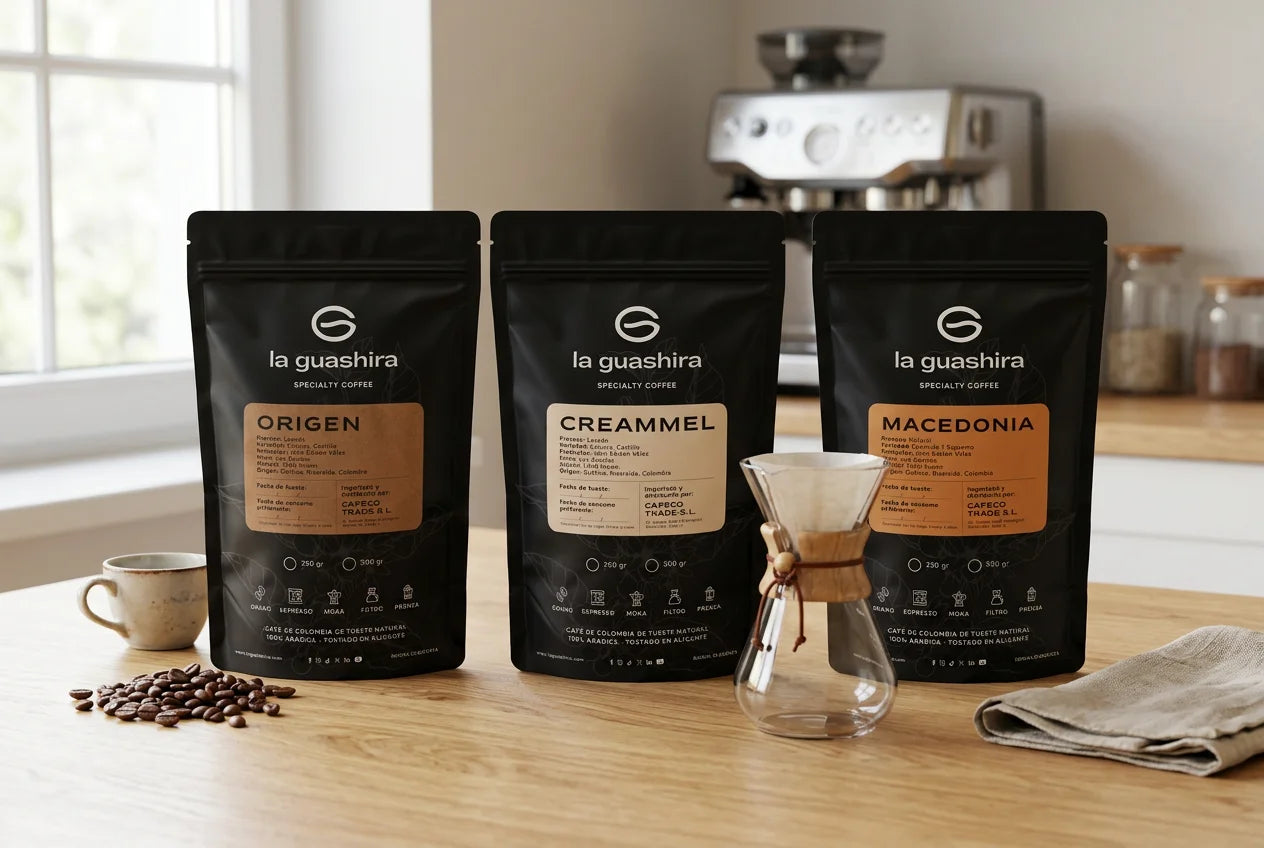 Pack Café de Especialidad Colombia 3 kg – 3 Variedades en Grano Tostado Artesanal