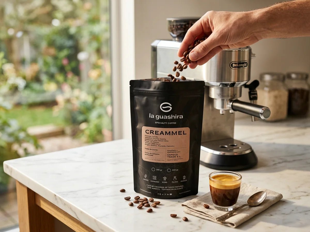 Creammel - Cenicafé 1 y Supremo, Doble Fermentación Honey, Finca Las Acacias - La Guashira Specialty Coffee
