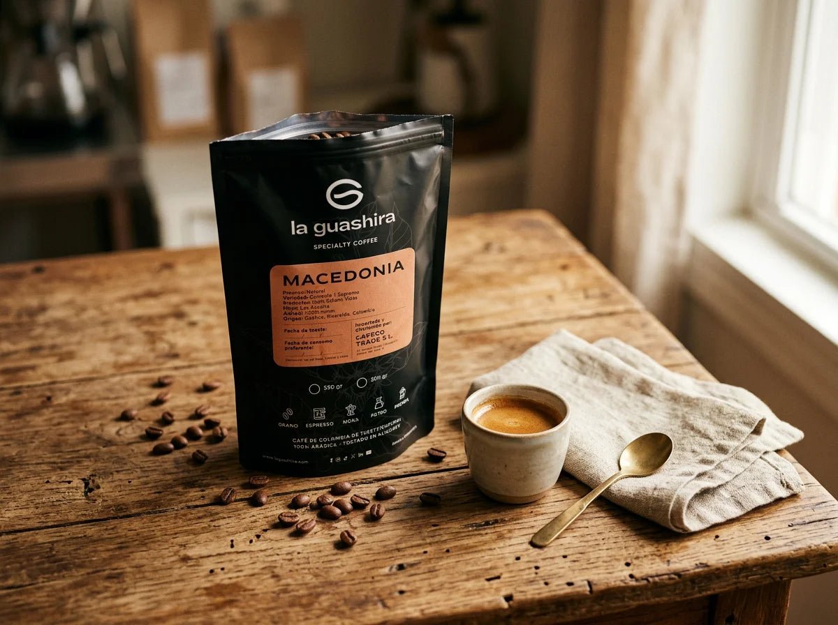 Macedonia - Proceso Natural 120 Horas, Finca Las Acacias - La Guashira Specialty Coffee