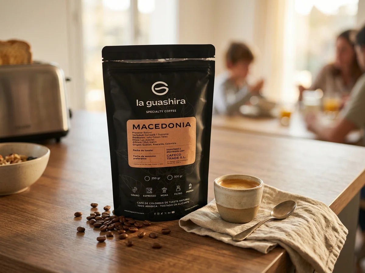 Macedonia - Proceso Natural 120 Horas, Finca Las Acacias - La Guashira Specialty Coffee