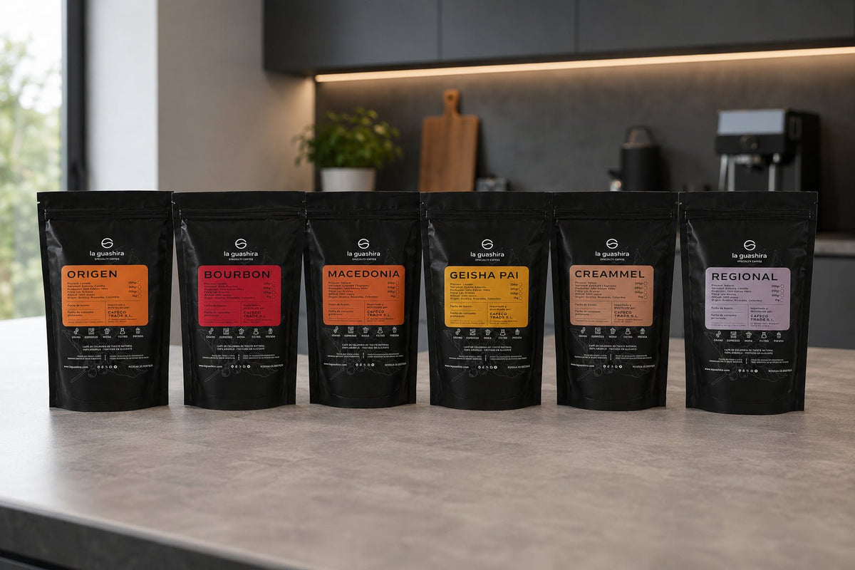 Pack Cata Completa Café de Especialidad 6x1Kg - La Guashira Specialty Coffee