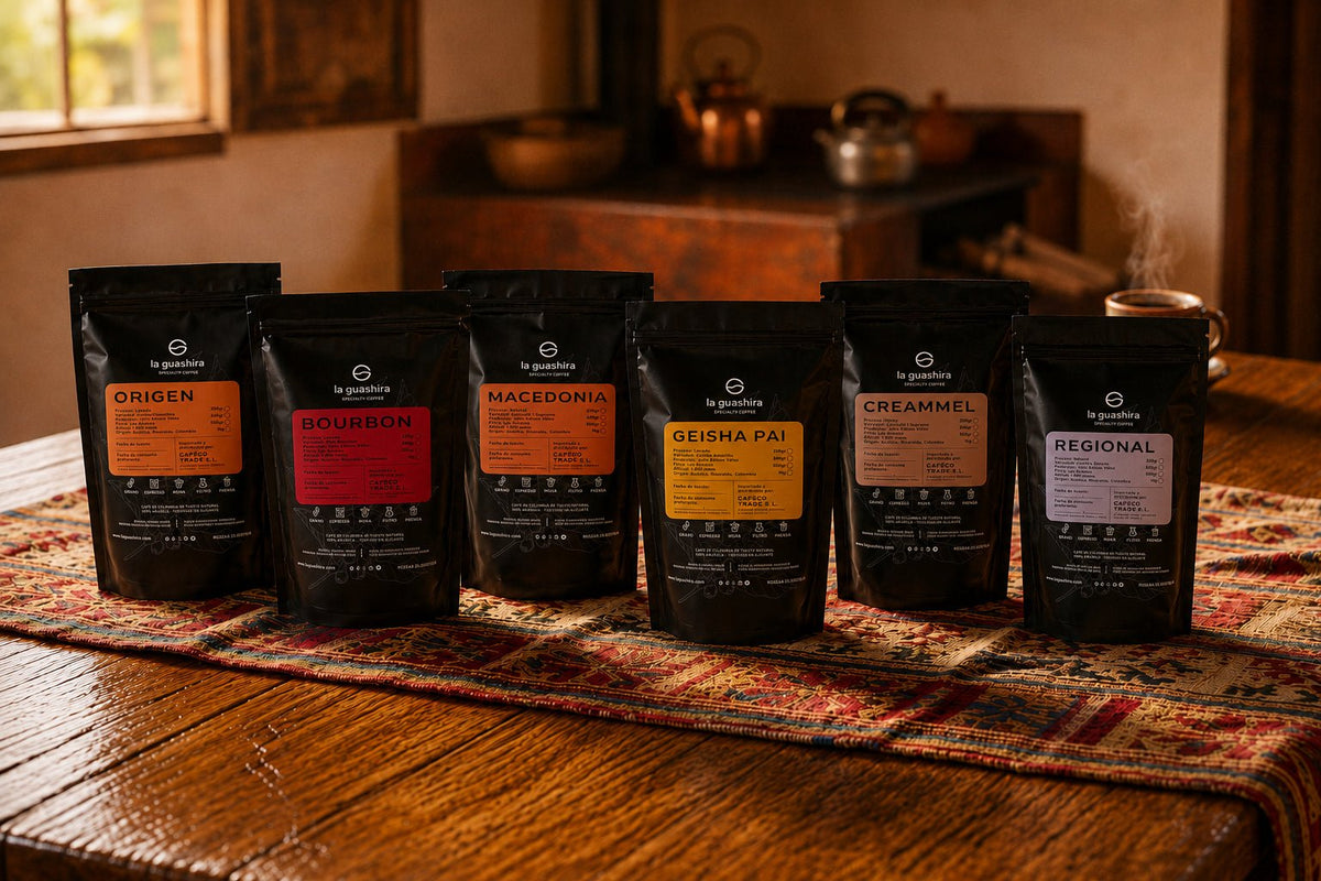 Pack Cata Completa Café de Especialidad 6x1Kg - La Guashira Specialty Coffee