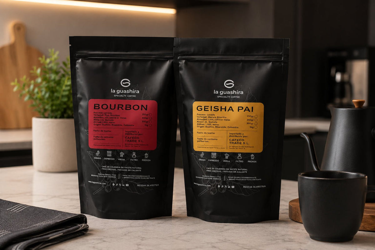 Pack Geisha y Bourbon 2x1Kg - La Guashira Specialty Coffee