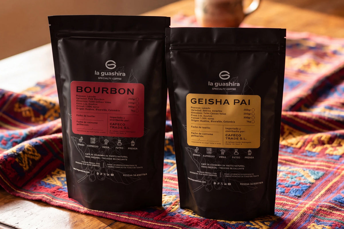 Pack Geisha y Bourbon 2x1Kg - La Guashira Specialty Coffee